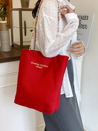 Gingham Pattern Tote Bag - Tredona LLC