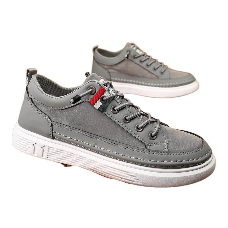 Casual Men's Sneakers High-end Versatile Canvas Sneakers Bandage Dress - Tredona LLC