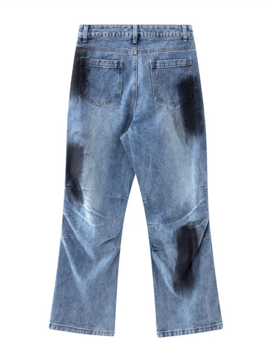 Men's Wide Leg Jeans - Tredona LLC