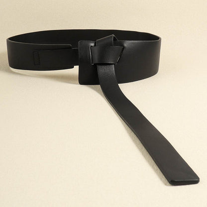 Knot Detail PU Belt - Tredona LLC