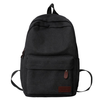 Canvas Backpack Large Capacity Outdoor Travel Oxford Cloth - Tredona LLC