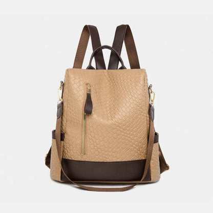 PU Leather Backpack Bag - Tredona LLC