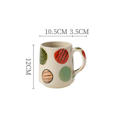 Creative Hand-painted Ceramic Vase Living Room Decoration Home Decoration - Tredona LLC