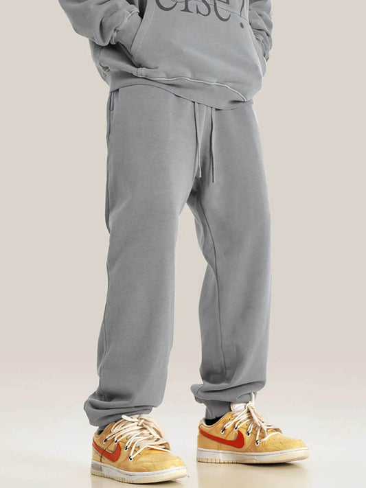 Men's Oversized Drawstring Sweatpants - Tredona LLC