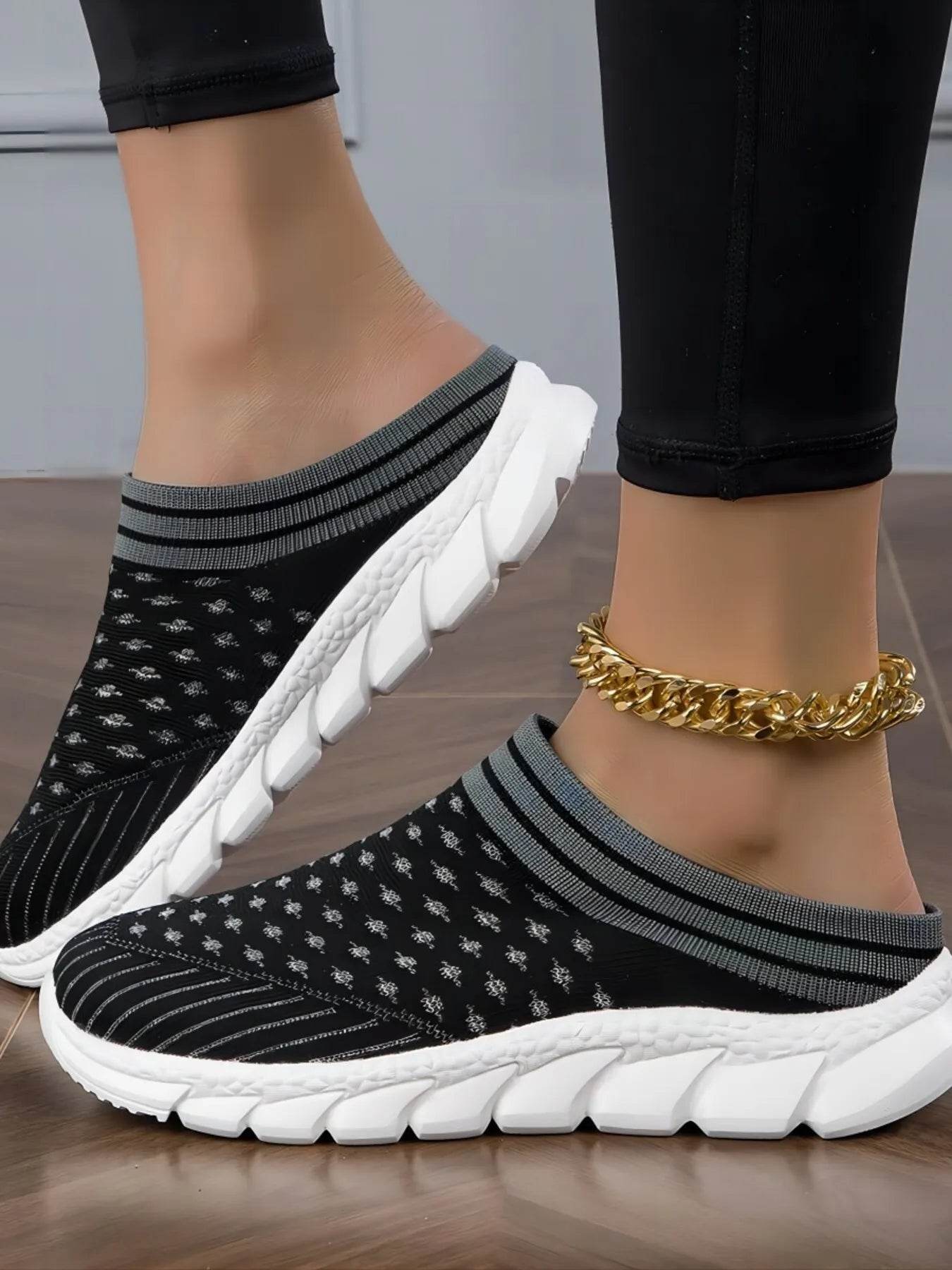 Breathable Mesh Slip-On Sneakers - Tredona LLC