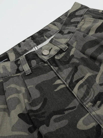 Men's Camouflage Cargo Shorts - Tredona LLC