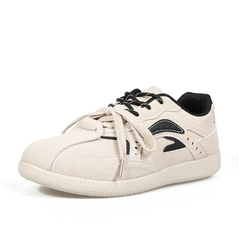 Contrast Flat Sneakers - Tredona LLC