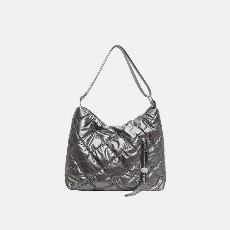 Quilted Nylon Travel Bag - Tredona LLC