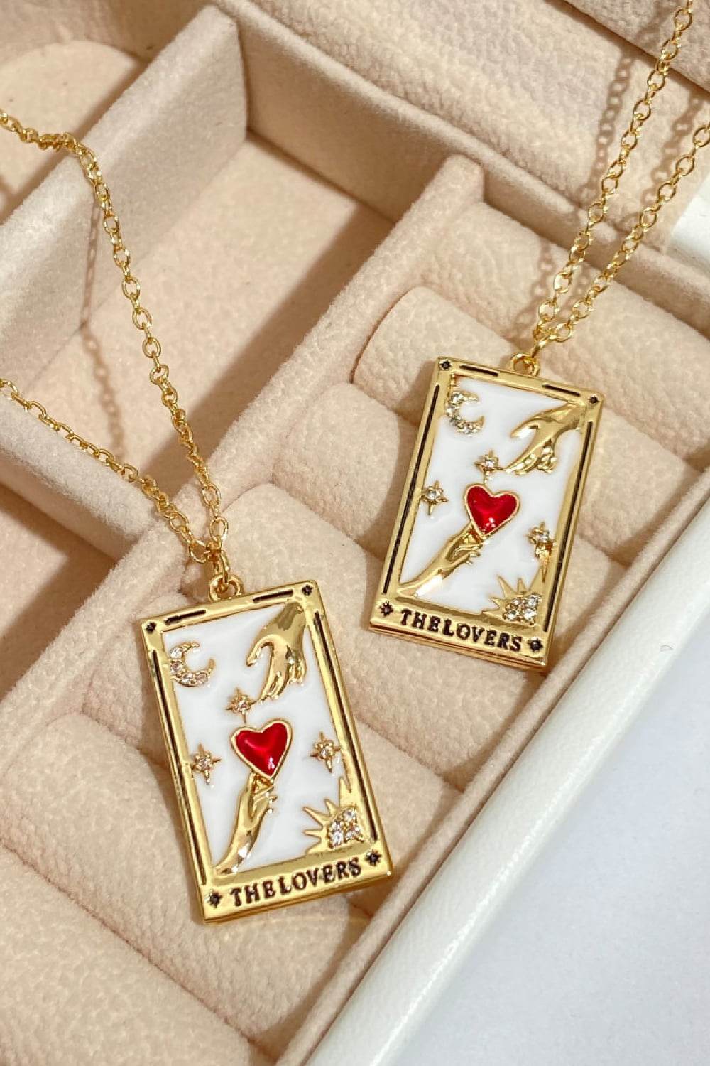 Tarot Card Pendant Stainless Steel Necklace - Tredona LLC