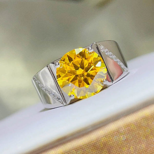 5 Carat Moissanite 925 Sterling Silver Ring - Tredona LLC