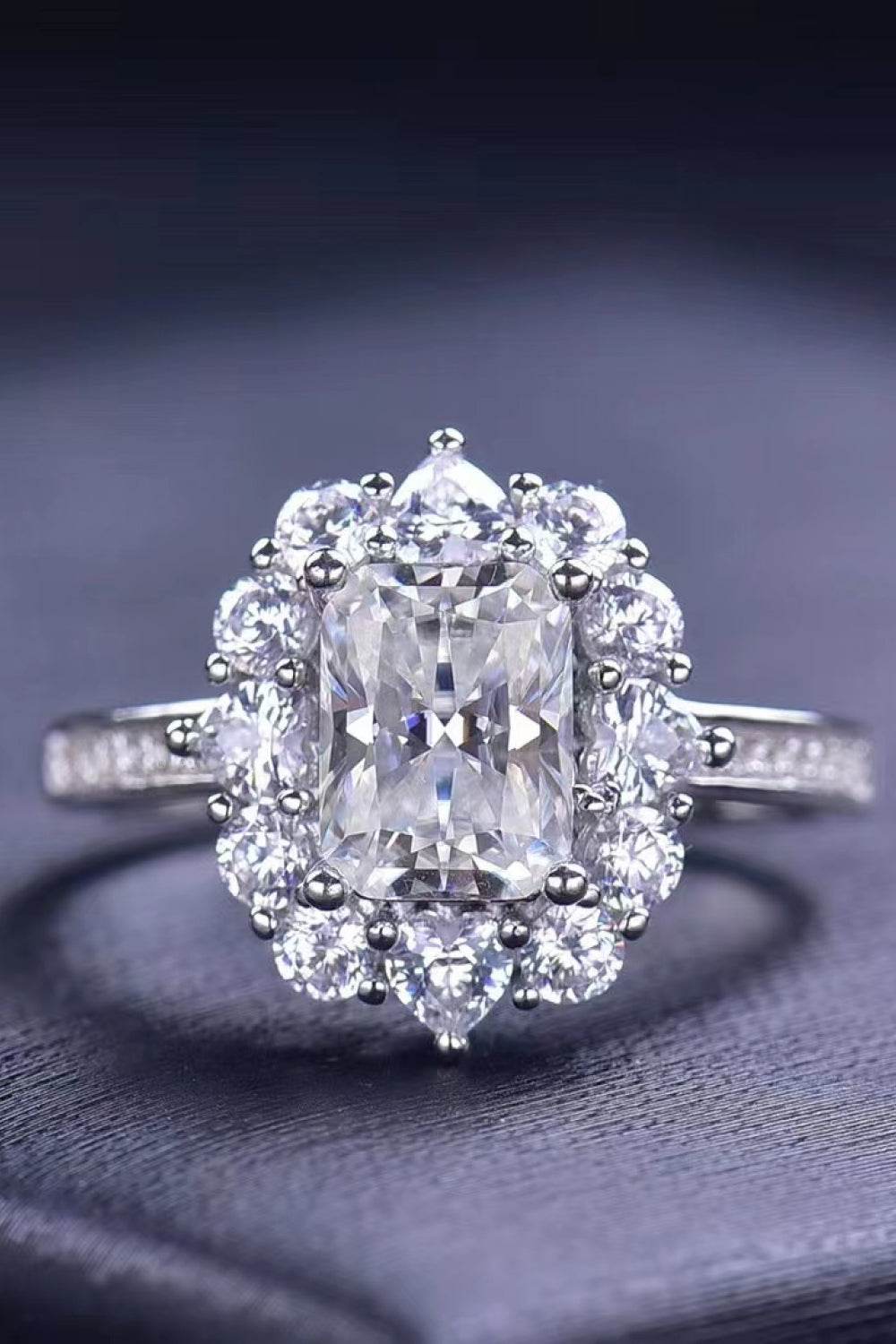 Need You Now 2 Carat Moissanite Ring - Tredona LLC