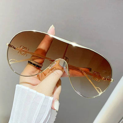 Gradient Aviator Sunglasses - Tredona LLC