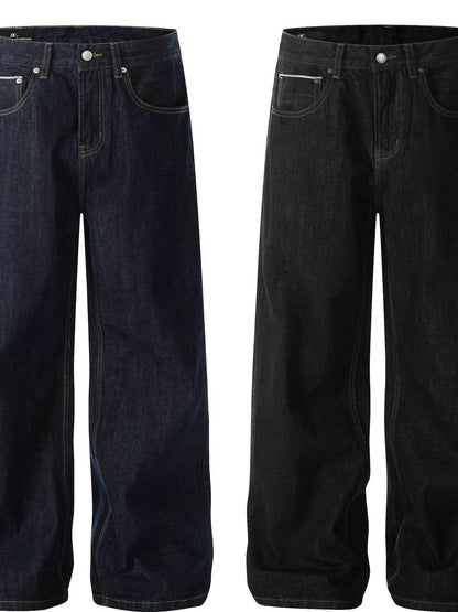Men's Wide Leg Jeans - Tredona LLC