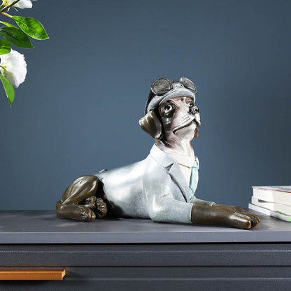 Creative Home Living Room Hallway Dog Model Decoration - Tredona LLC