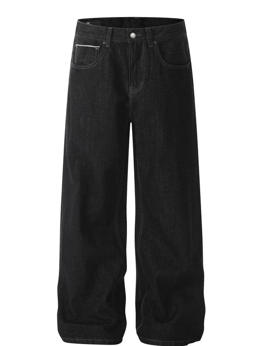 Men's Wide Leg Jeans - Tredona LLC