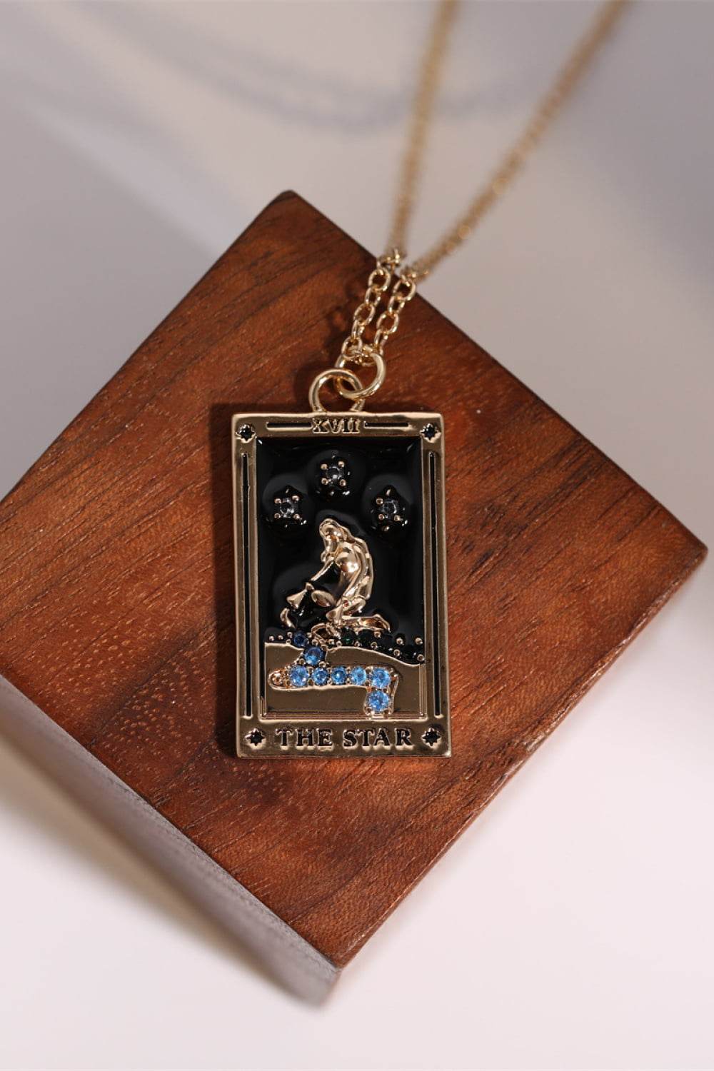 Tarot Card Pendant Stainless Steel Necklace - Tredona LLC