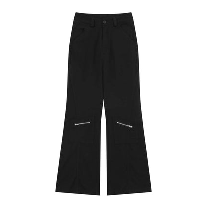 Men's Flare Jeans with Pockets - Tredona LLC