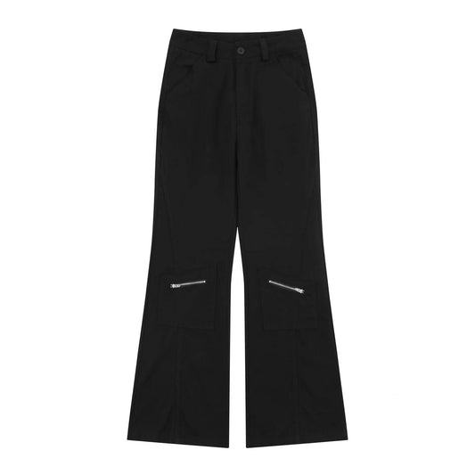 Men's Flare Jeans with Pockets - Tredona LLC