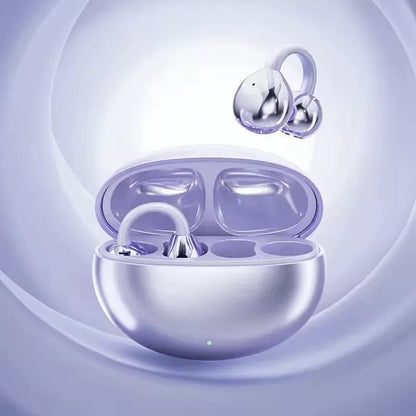 Bluetooth Earphone Open Ear Clip Intelligent Real-time AI Translation 134 Languages Office Travel Wireless Translate Earphone