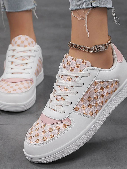 Round Toe Flats Sneakers - Tredona LLC