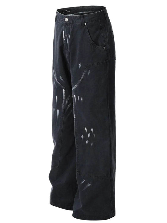 Men's Wide Leg Pants - Tredona LLC