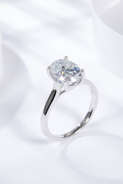 2.5 Carat Moissanite Solitaire Ring - Tredona LLC