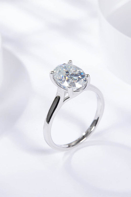 2.5 Carat Moissanite Solitaire Ring - Tredona LLC