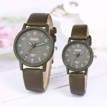 Casual fashion men and women couple quartz watches - Tredona LLC