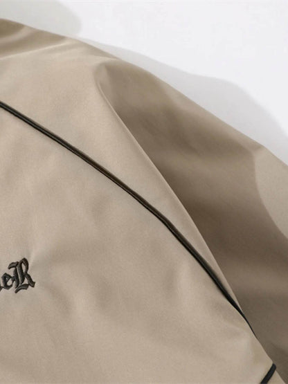 Men's Zip Up Long Sleeve Jacket - Tredona LLC