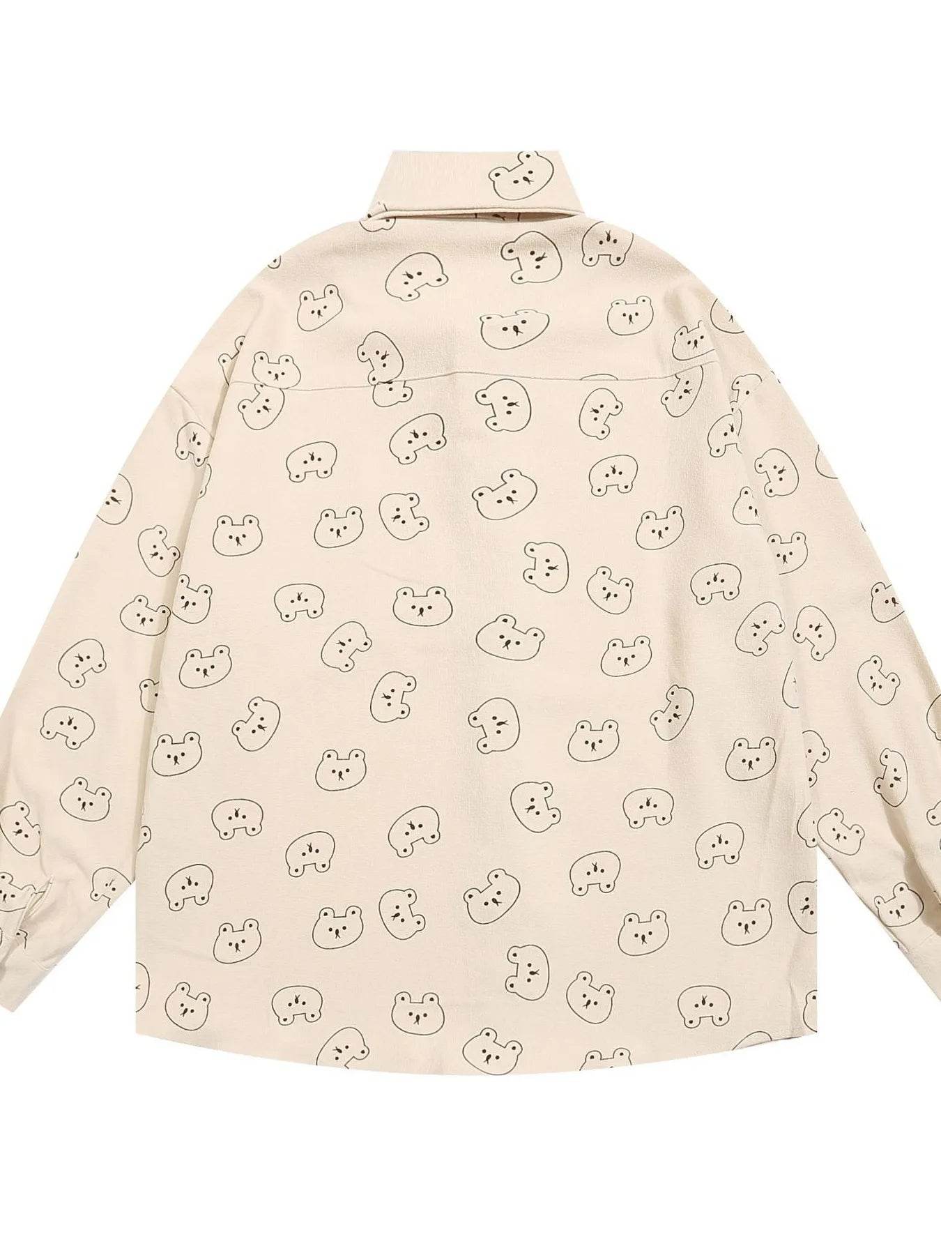 Men's Printed Button-Up Shirt - Tredona LLC