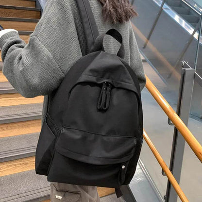Zip Cotton Backpack Bag - Tredona LLC