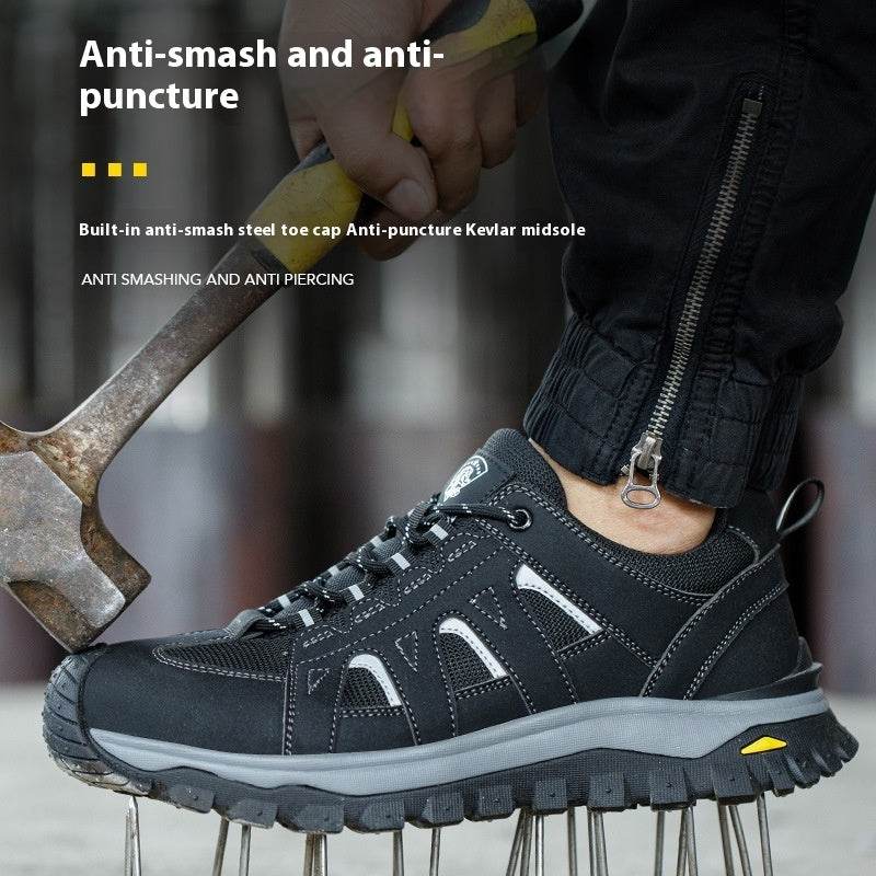 Men's Deodorant Toe Cap Lightweight Protective Footwear - Tredona LLC