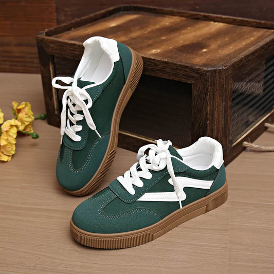 Lace Up Platform Sneakers - Tredona LLC