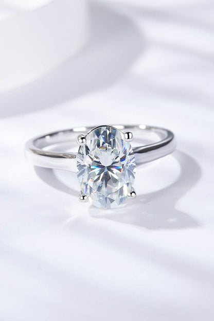 2.5 Carat Moissanite Solitaire Ring - Tredona LLC