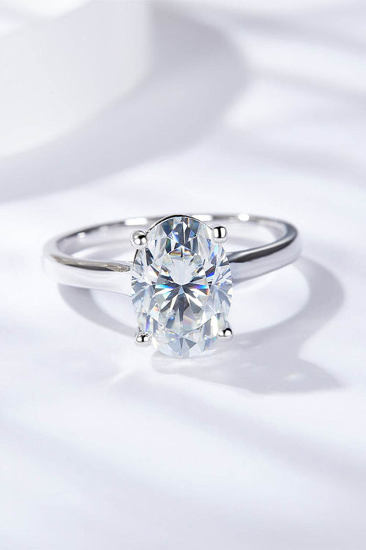 2.5 Carat Moissanite Solitaire Ring - Tredona LLC