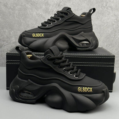 Leather Surface Trend Sports Leisure Platform Men's Shoes - Tredona LLC