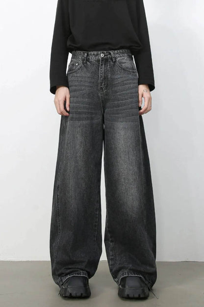 Men's Wide Leg Jeans - Tredona LLC