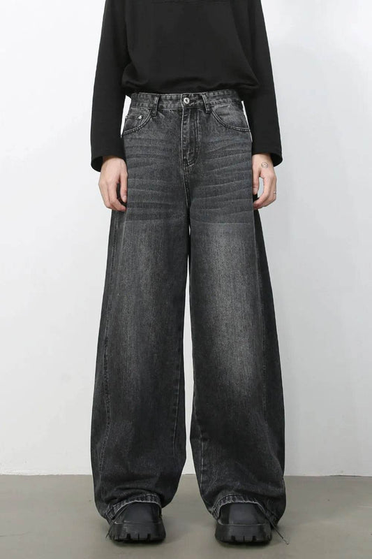 Men's Wide Leg Jeans - Tredona LLC