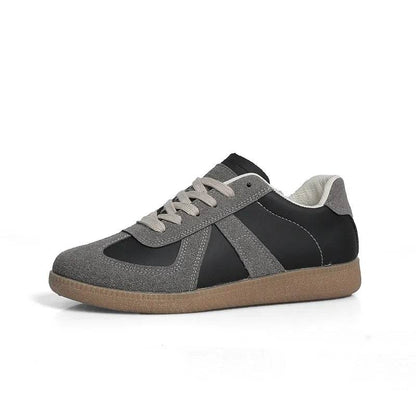 Lace Up Round Toe Sneakers - Tredona LLC