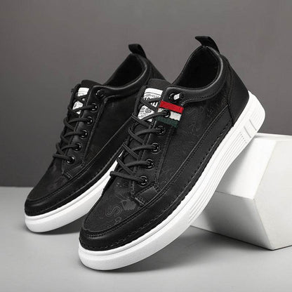 Casual Men's Sneakers High-end Versatile Canvas Sneakers Bandage Dress - Tredona LLC