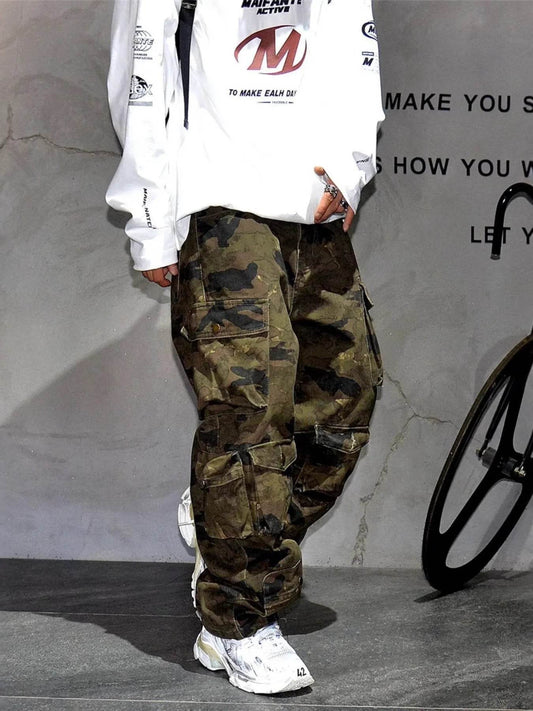 Men's Camouflage Cargo Pants - Tredona LLC