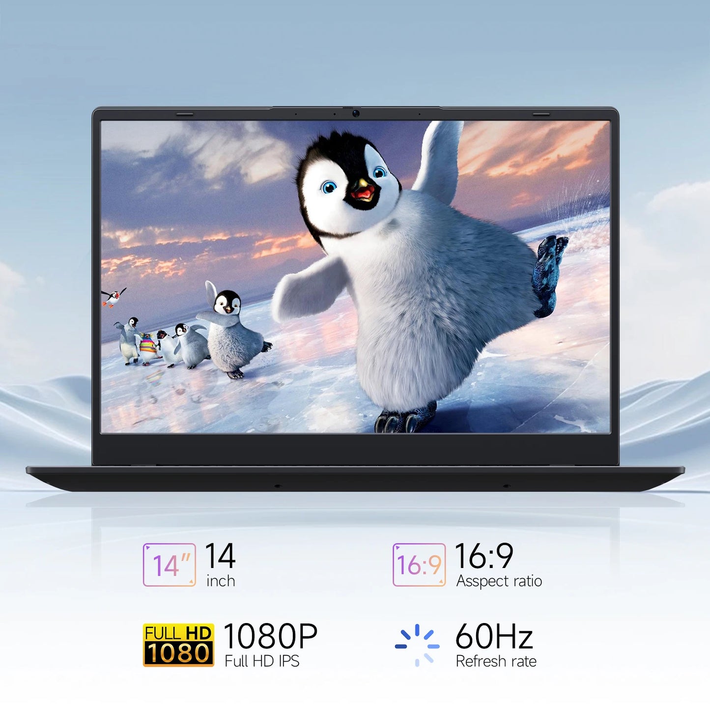 14 Inch Windows 11 Laptops New N4000 2.6Ghz 8GB RAM 512GB ROM Notbook Pc Computer Laptop