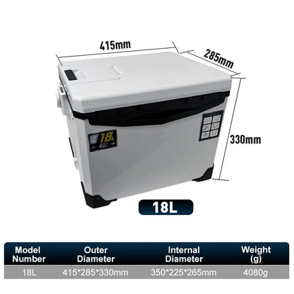 10L 18L 22L 32L 48L Fishing Cooler Box Tackle Box Outdoor Tank Case Gear Tools Fish Storage Sea Fishing With Portable Air Holes