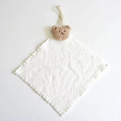 2025 New Dirt Resistant Hand Towel Flower Bear Children's Hand Washing And Cleaning Soft Quick Drying Small Towel Handkerchief