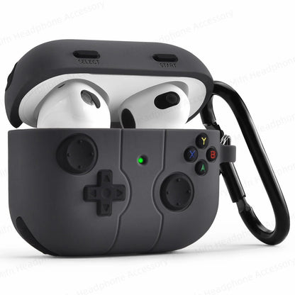 for airpods 4th/airpods 3rd （2024/2021）Case with keychain silicone Cartoon shockproof cases for 2025new airpods pro 3 earphone