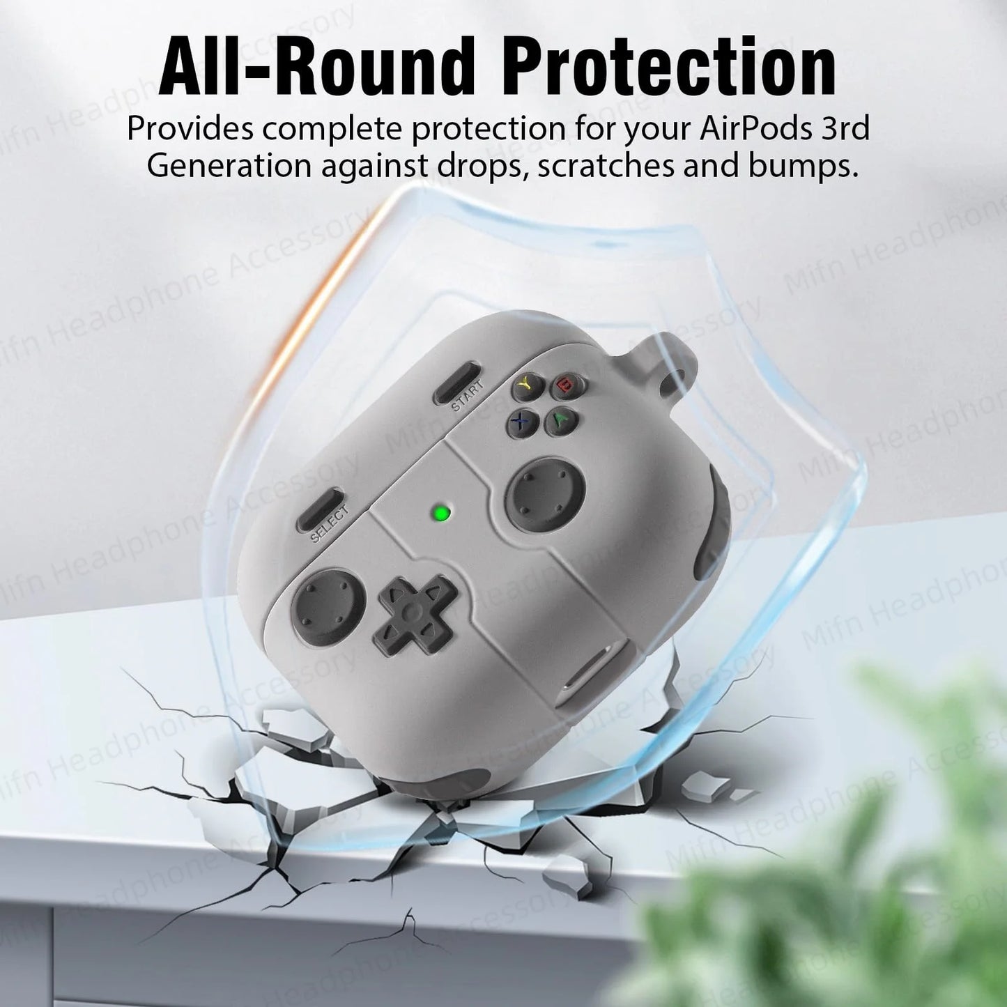 for airpods 4th/airpods 3rd （2024/2021）Case with keychain silicone Cartoon shockproof cases for 2025new airpods pro 3 earphone