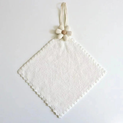2025 New Dirt Resistant Hand Towel Flower Bear Children's Hand Washing And Cleaning Soft Quick Drying Small Towel Handkerchief