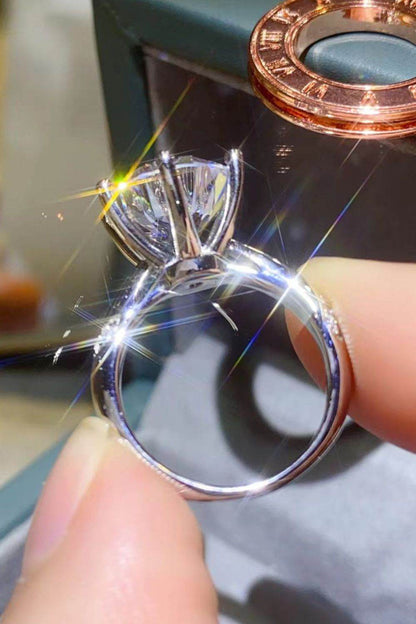 5 Carat Moissanite 6-Prong Ring - Tredona LLC