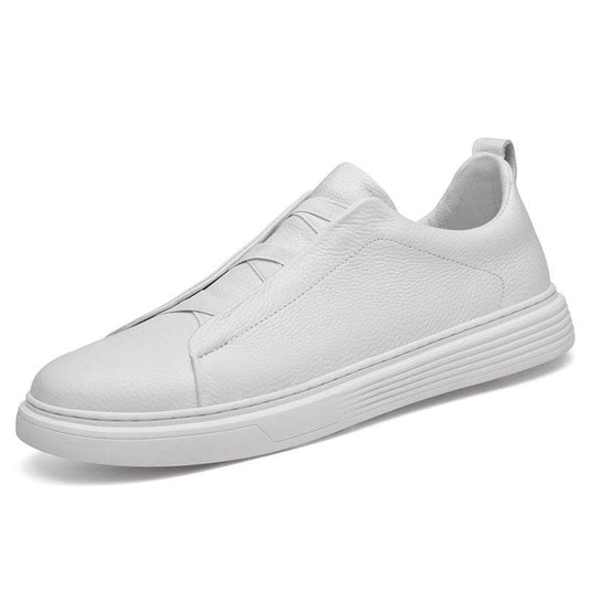Men's Low Top Layer Cowhide Sports Board Shoes - Tredona LLC
