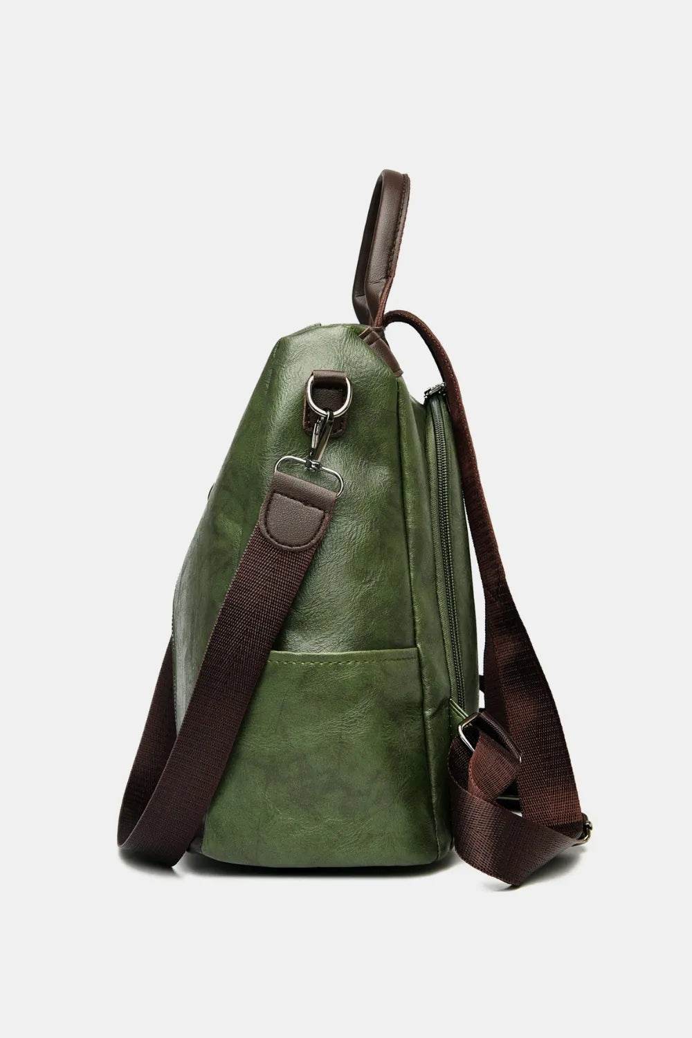 PU Leather Backpack Bag - Tredona LLC